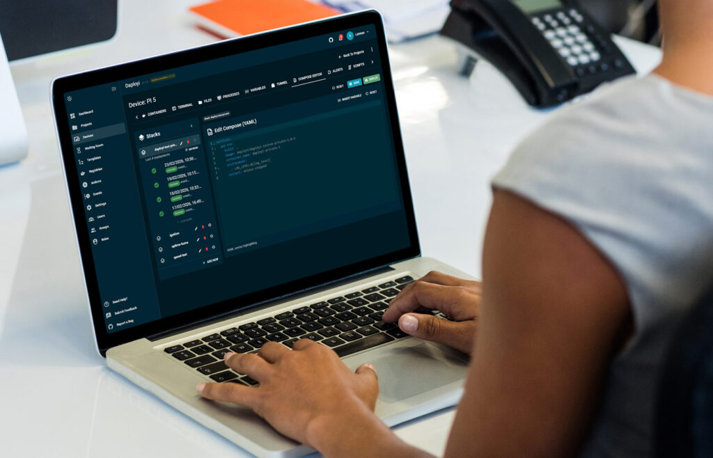 Running scripts across edge devices